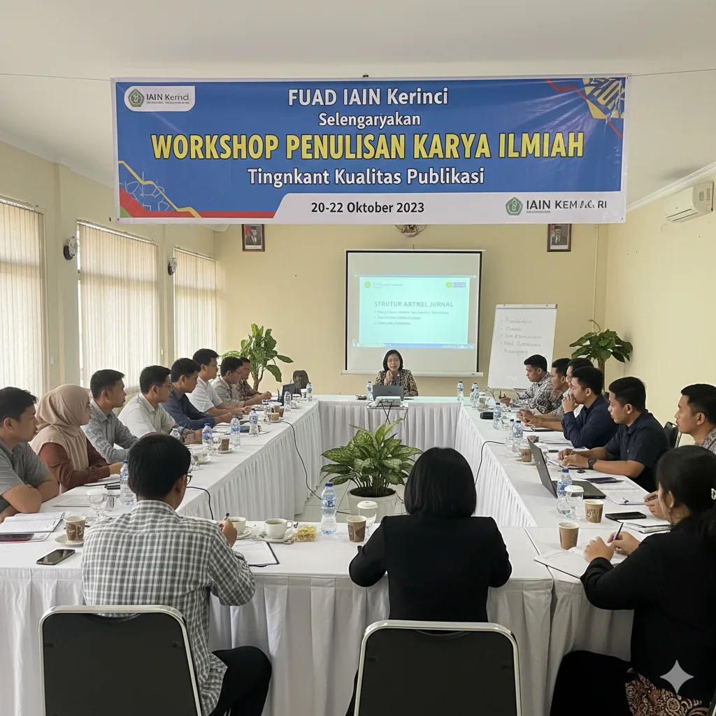 FUAD IAIN Kerinci Selenggarakan Workshop Penulisan Karya Ilmiah untuk Tingkatkan Kualitas Publikasi